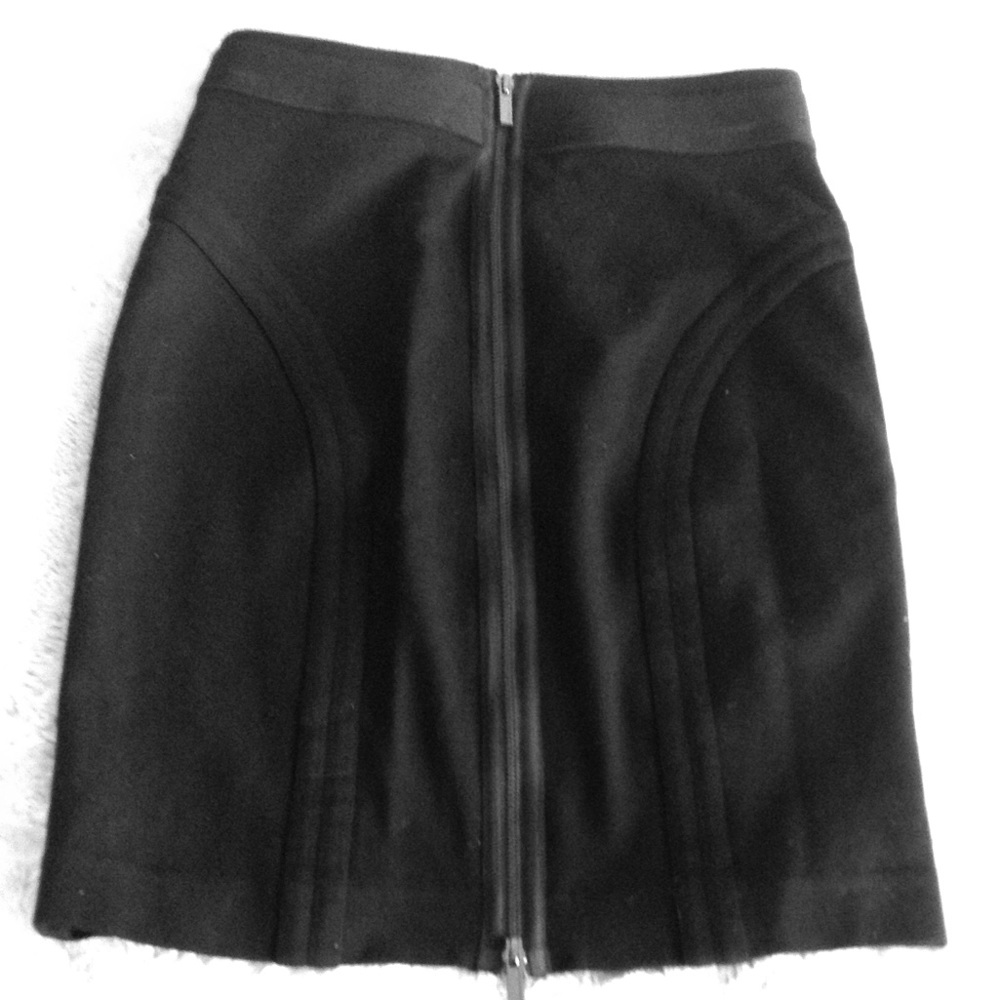 BCBG Stretch Skirt with Zipper front